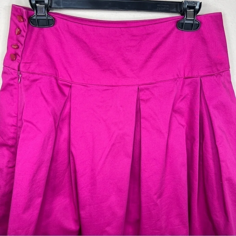 SIZE 6 90’S ERA GEORGE FUCHSIA PINK A LINE SKIRT RETRO BARBIECORE STRETCH